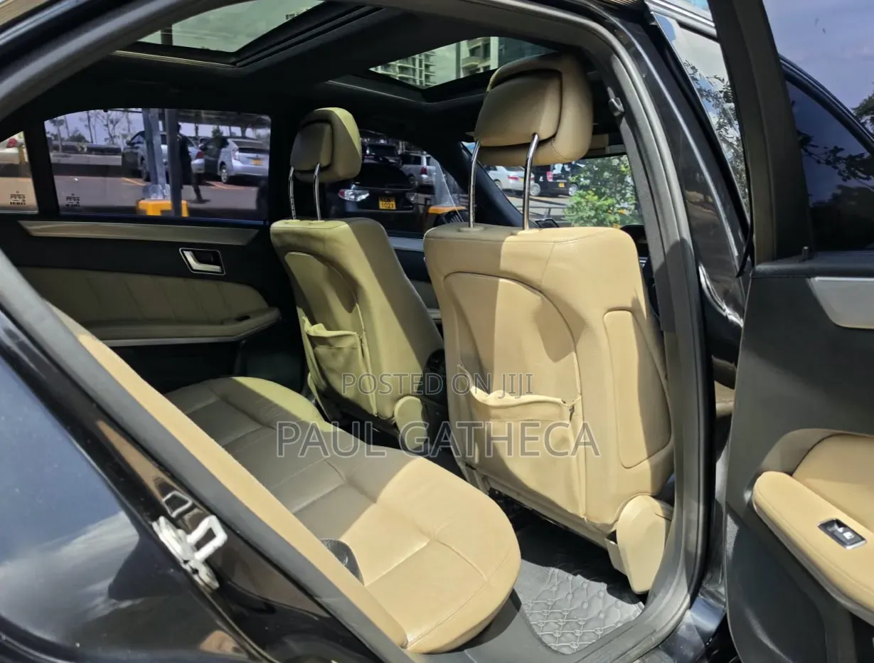 Mercedes-Benz E250 2012 Black