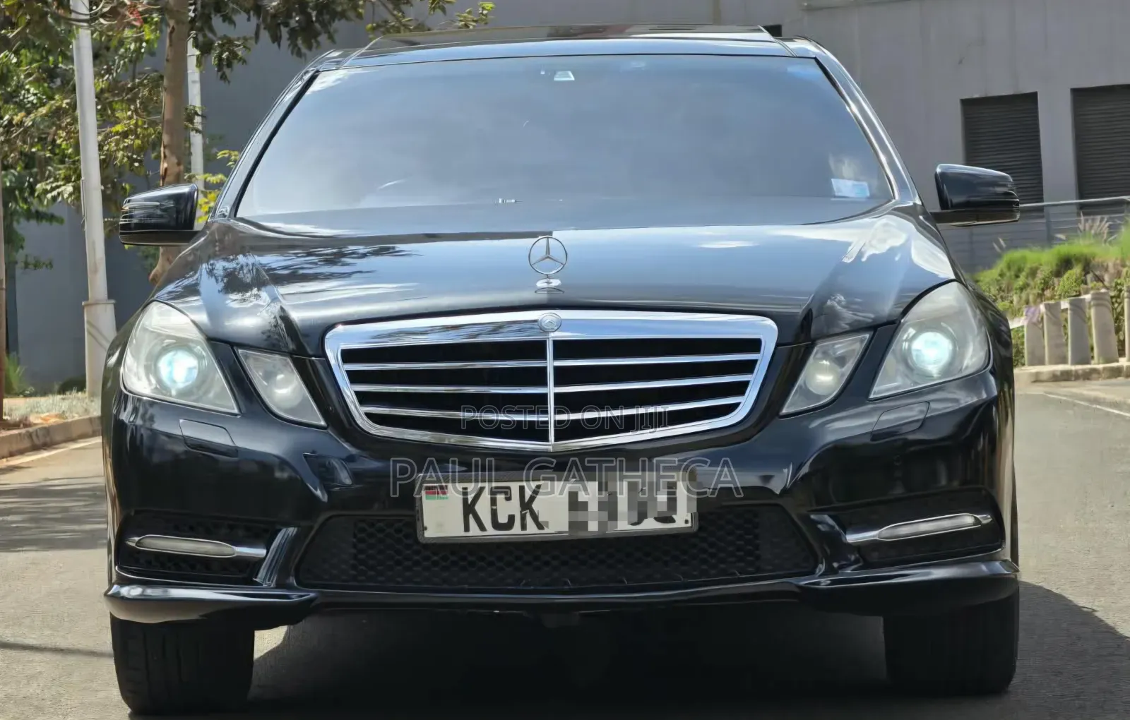 Mercedes-Benz E250 2012 Black