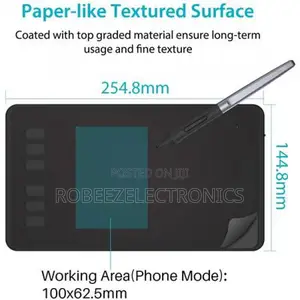 Huion H640p Graphics Pen Tablet Compatible With Mac, PC or Android OS