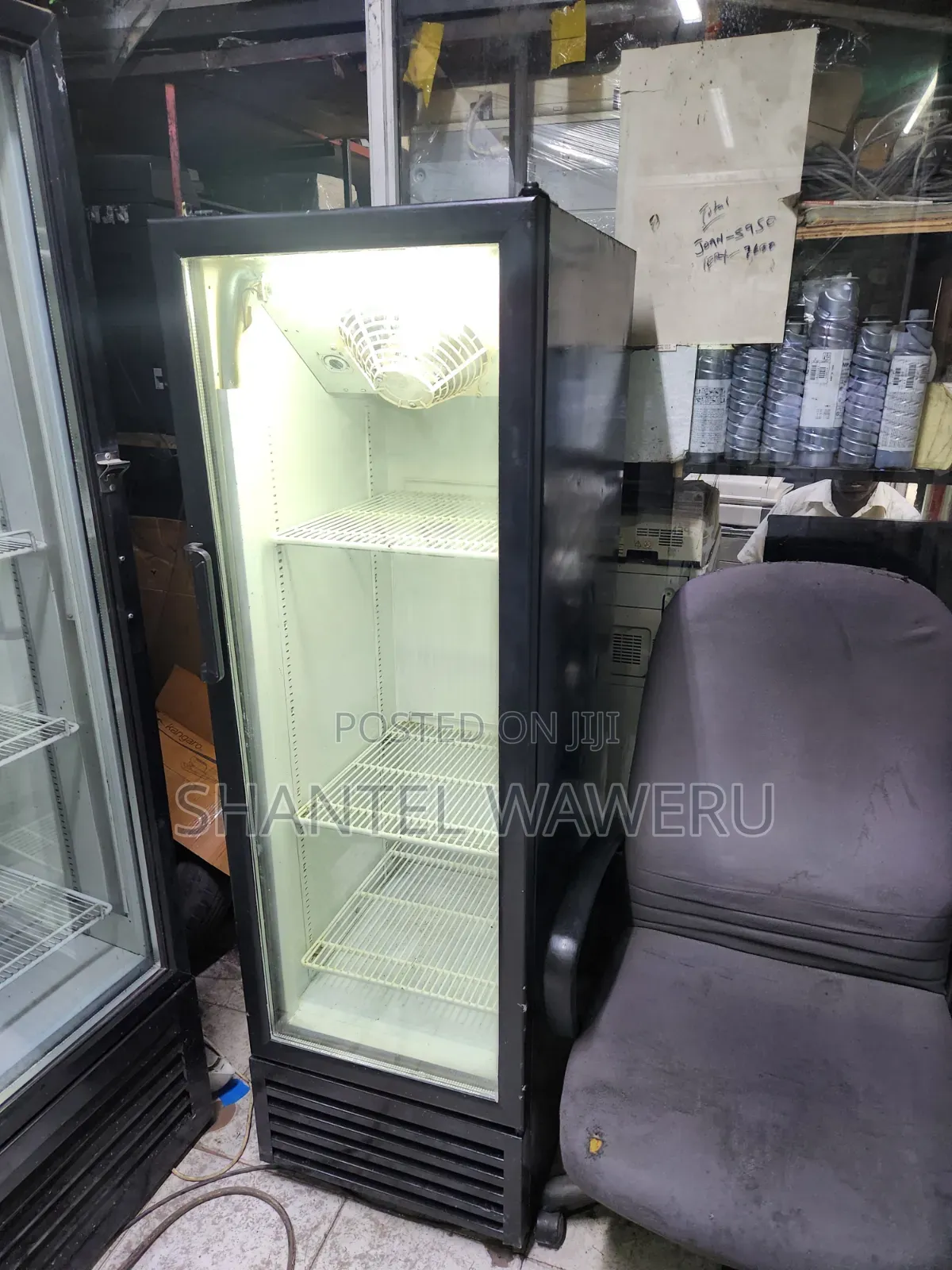 Black 3tr Display Fridge
