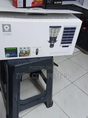 AI Solar V380 Pro Camera With 2-in-1 Lighting and Energy Saving System