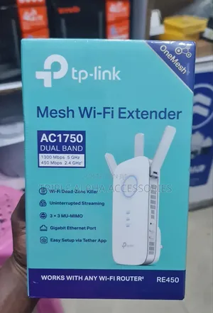 TP-Link RE450, AC1750 Dual-Band Wi-Fi Range Extender