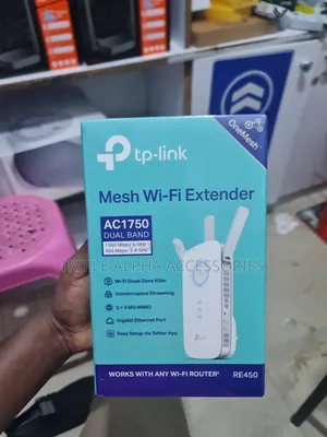 TP-Link RE450, AC1750 Dual-Band Wi-Fi Range Extender