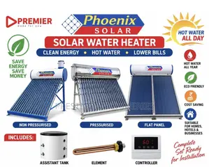 Phonex Solar Water Heater Machine 200l/Non Pressurized Water Heater