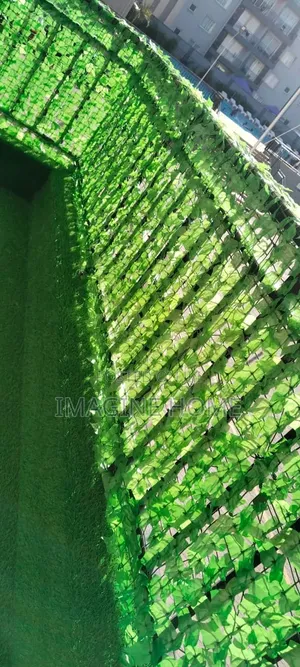 Light Green Fences for Balcony Space