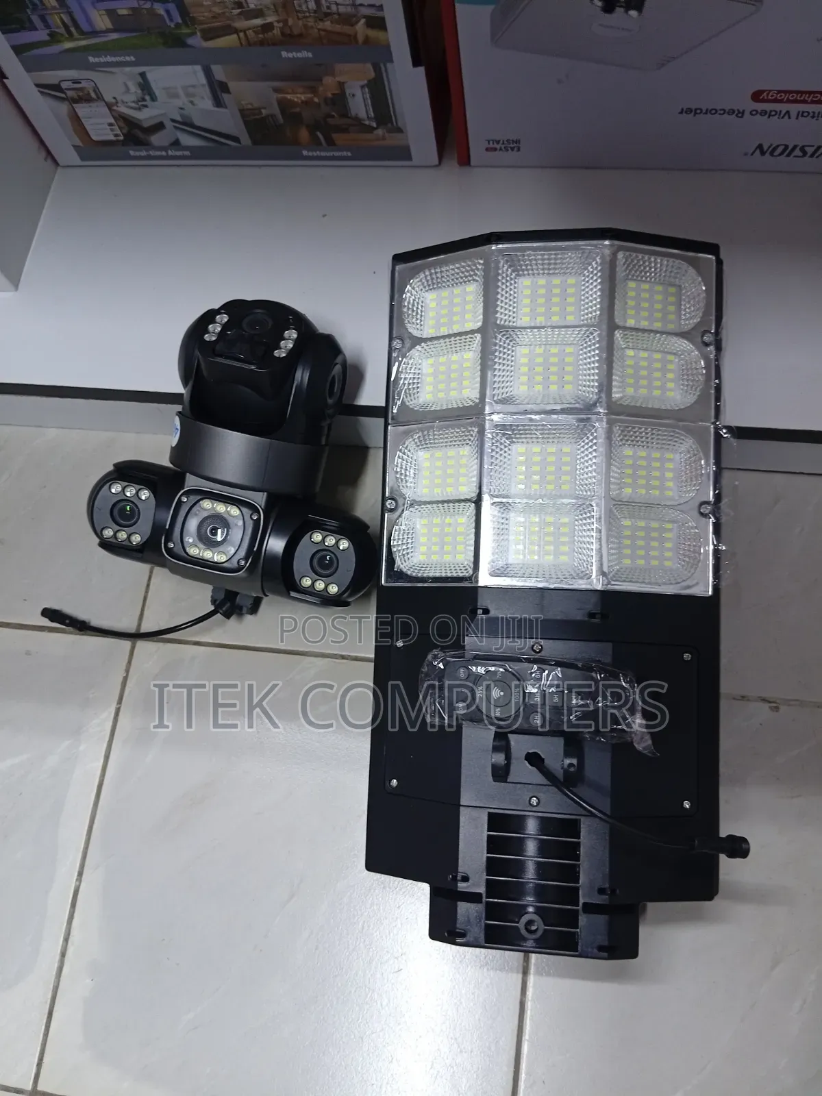 Energy Efficient V380 Pro AI Solar Camera With Dual Functions