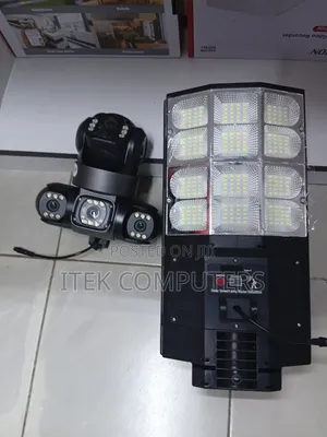 V380 Pro AI Solar CCTV Camera With Smart Lighting Support