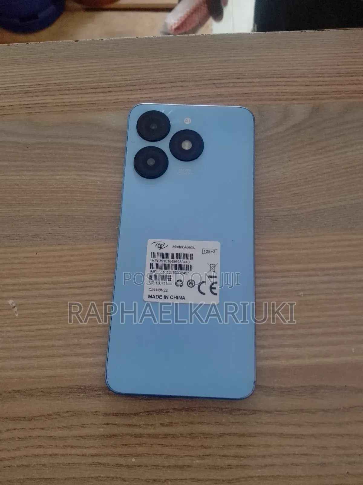 Itel A70 128 GB Blue