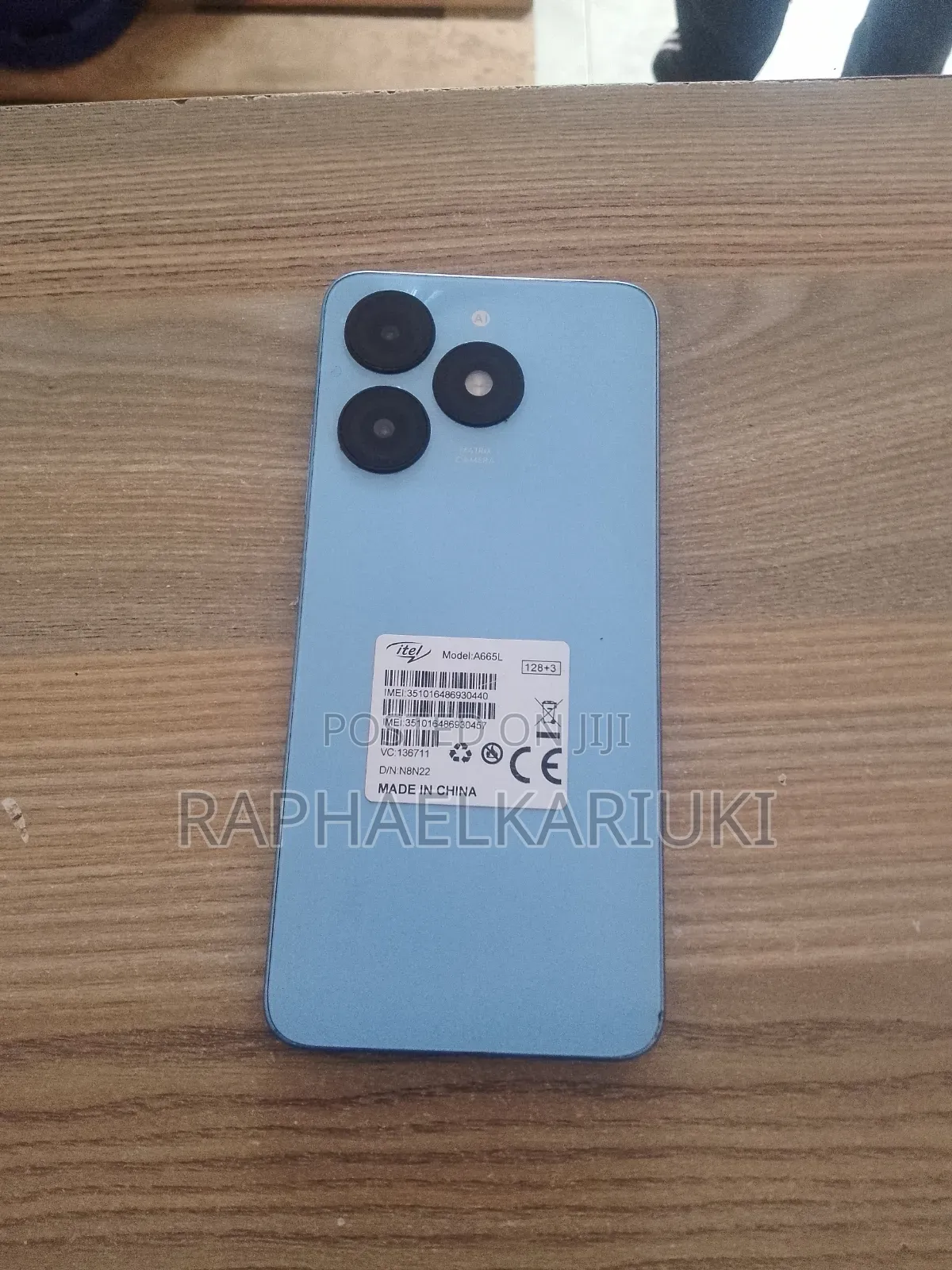 Itel A70 128 GB Blue