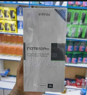 New Infinix Note 60 Pro 256 GB Silver