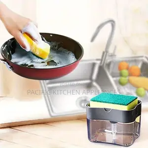 Soap Pump and Sponge Caddy