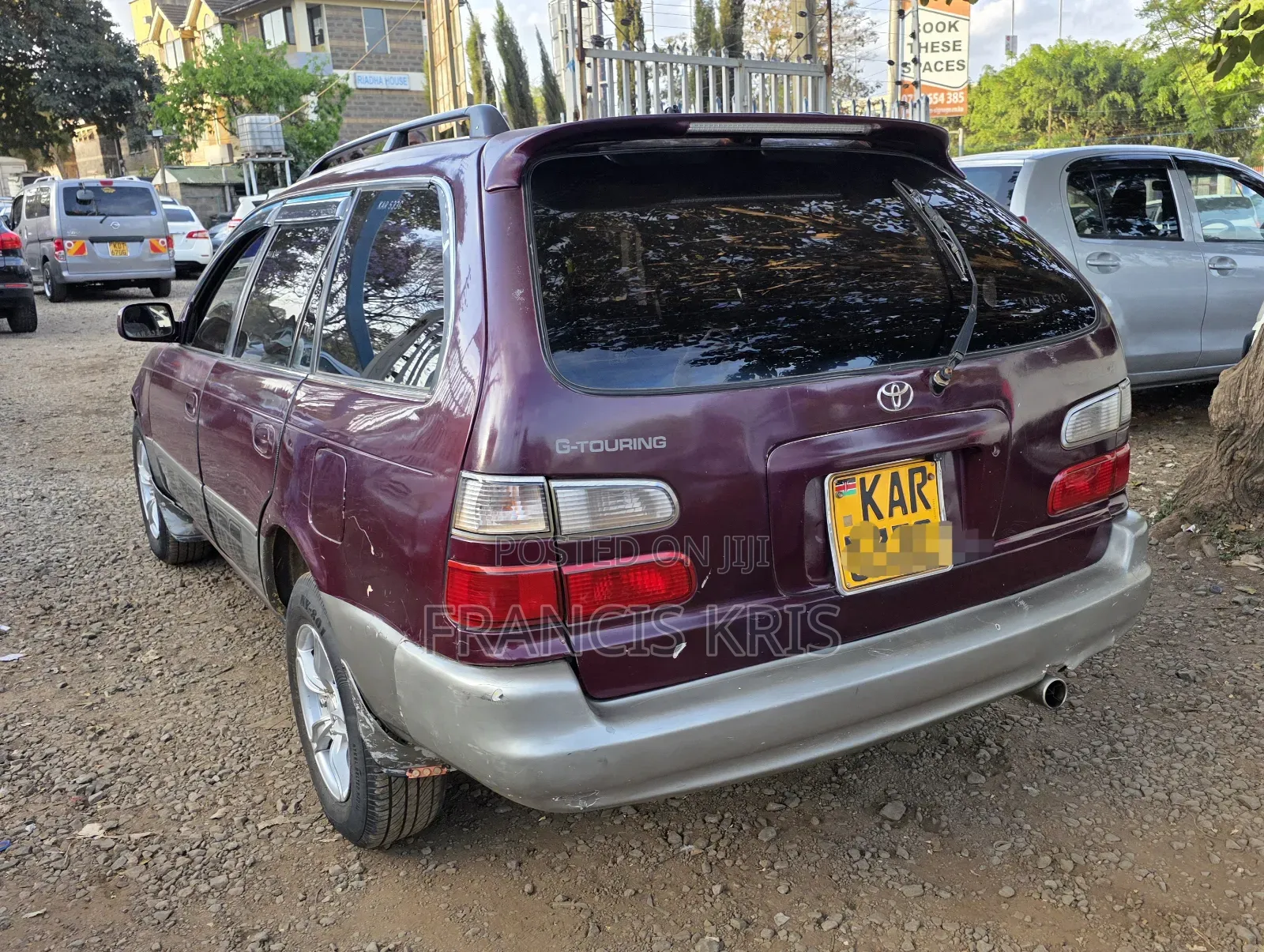 Toyota Corolla 2002 Maroon