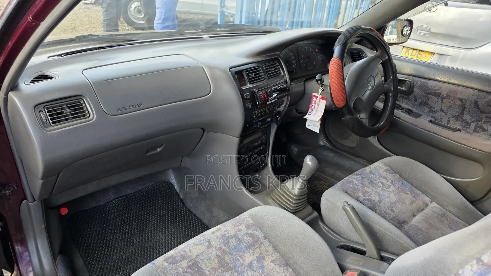Toyota Corolla 2002 Maroon