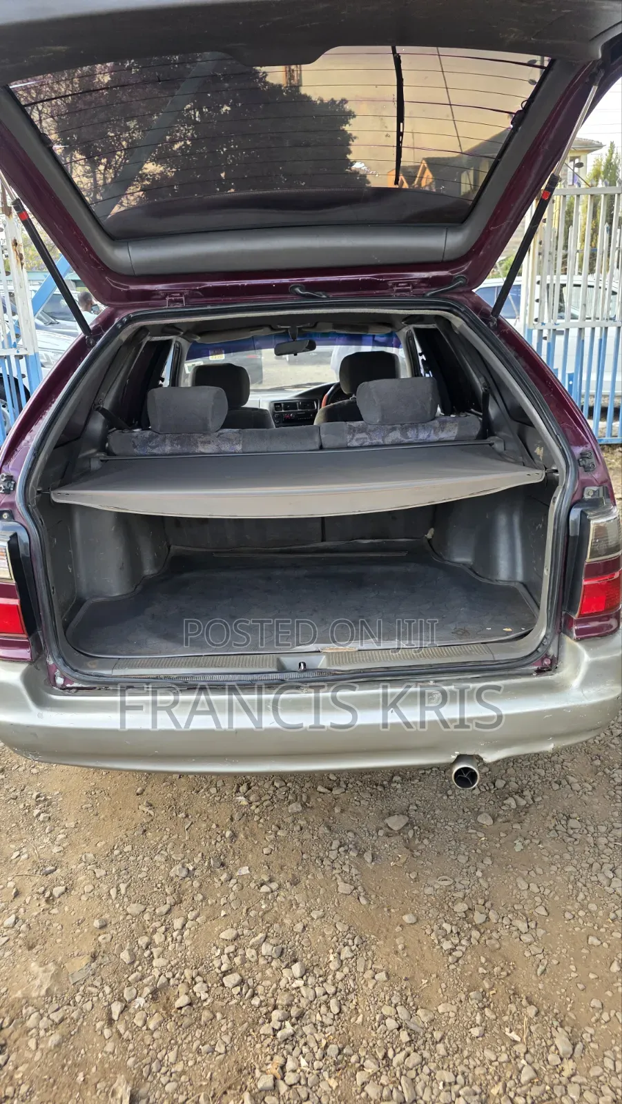 Toyota Corolla 2002 Maroon