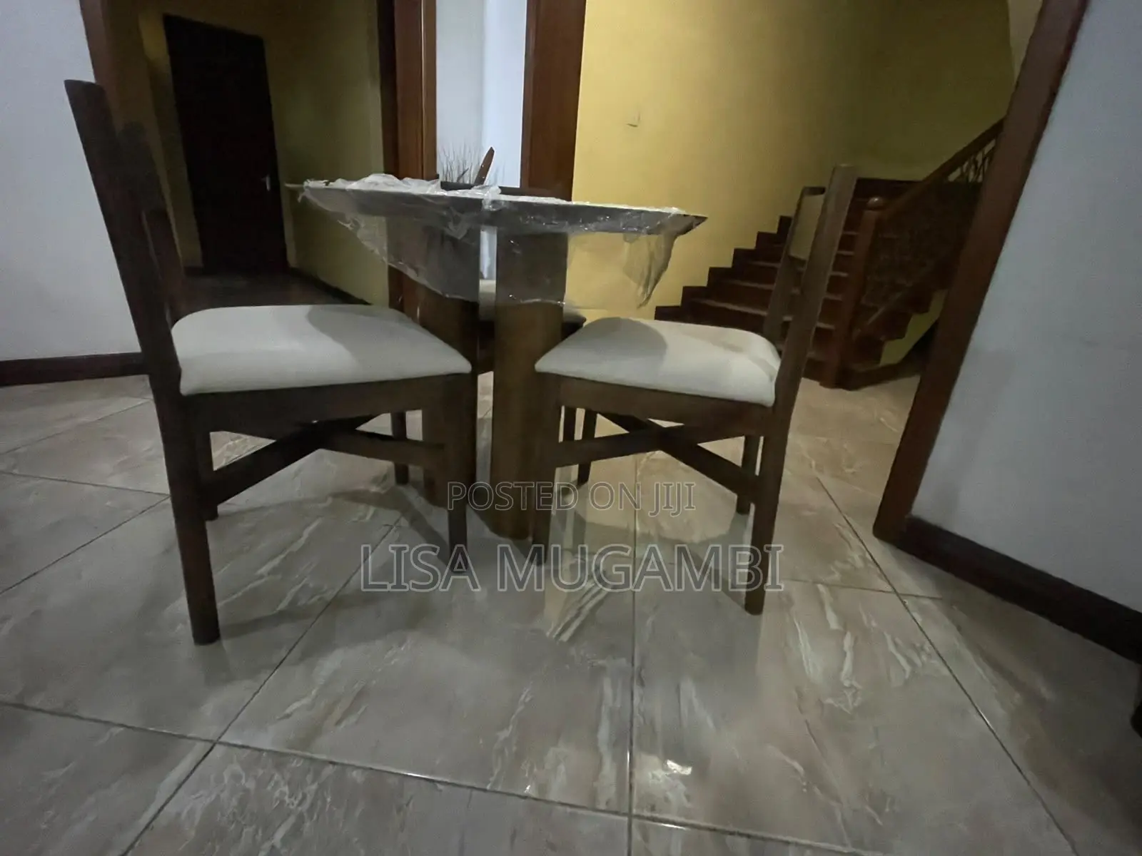 Hardwood Dining Set by Lisa