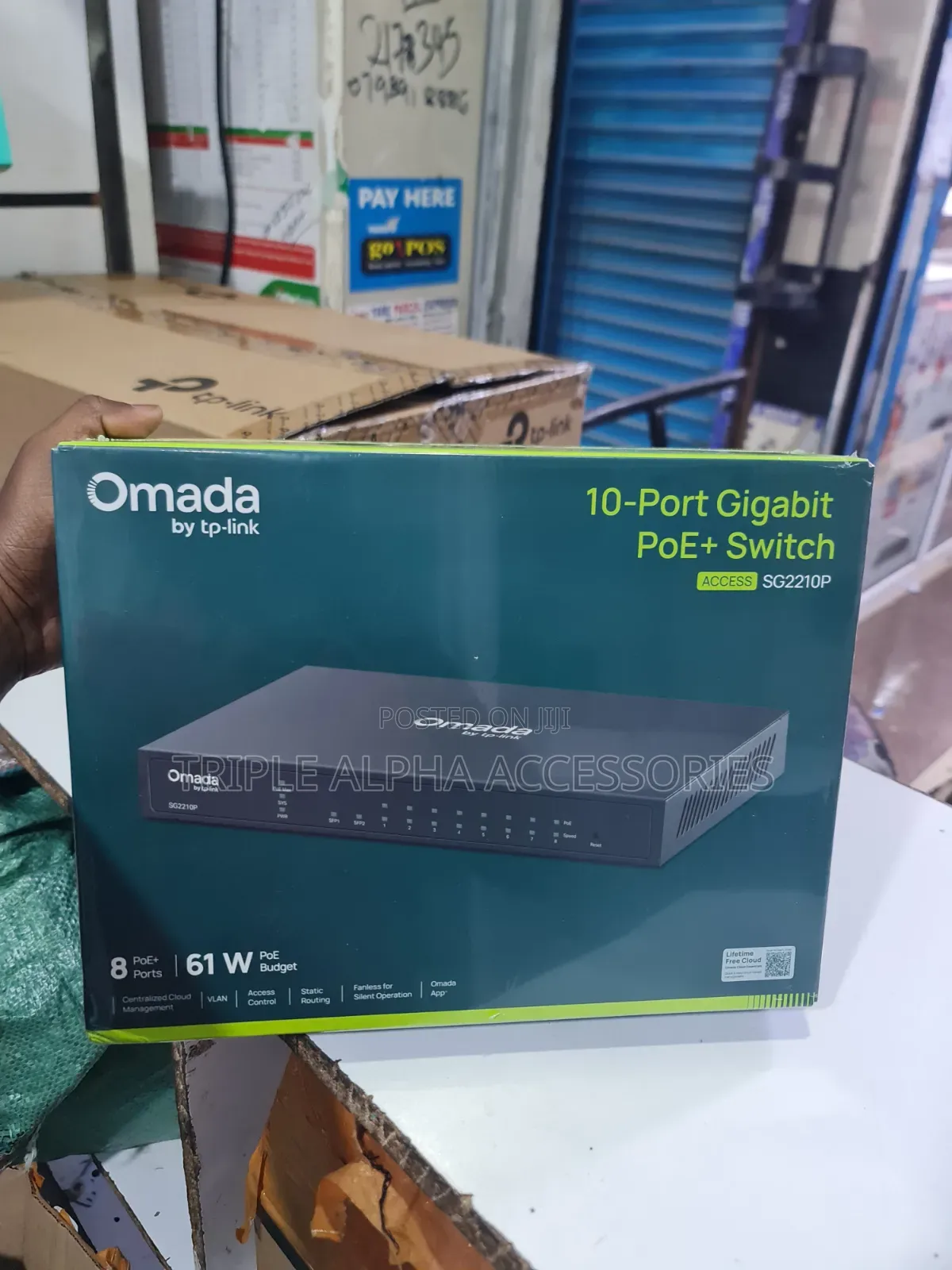 TP-Link TL-SG2210P , 10-Port Gigabit Smart Managed Switch