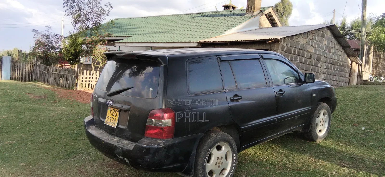 Toyota Kluger 2005 Black