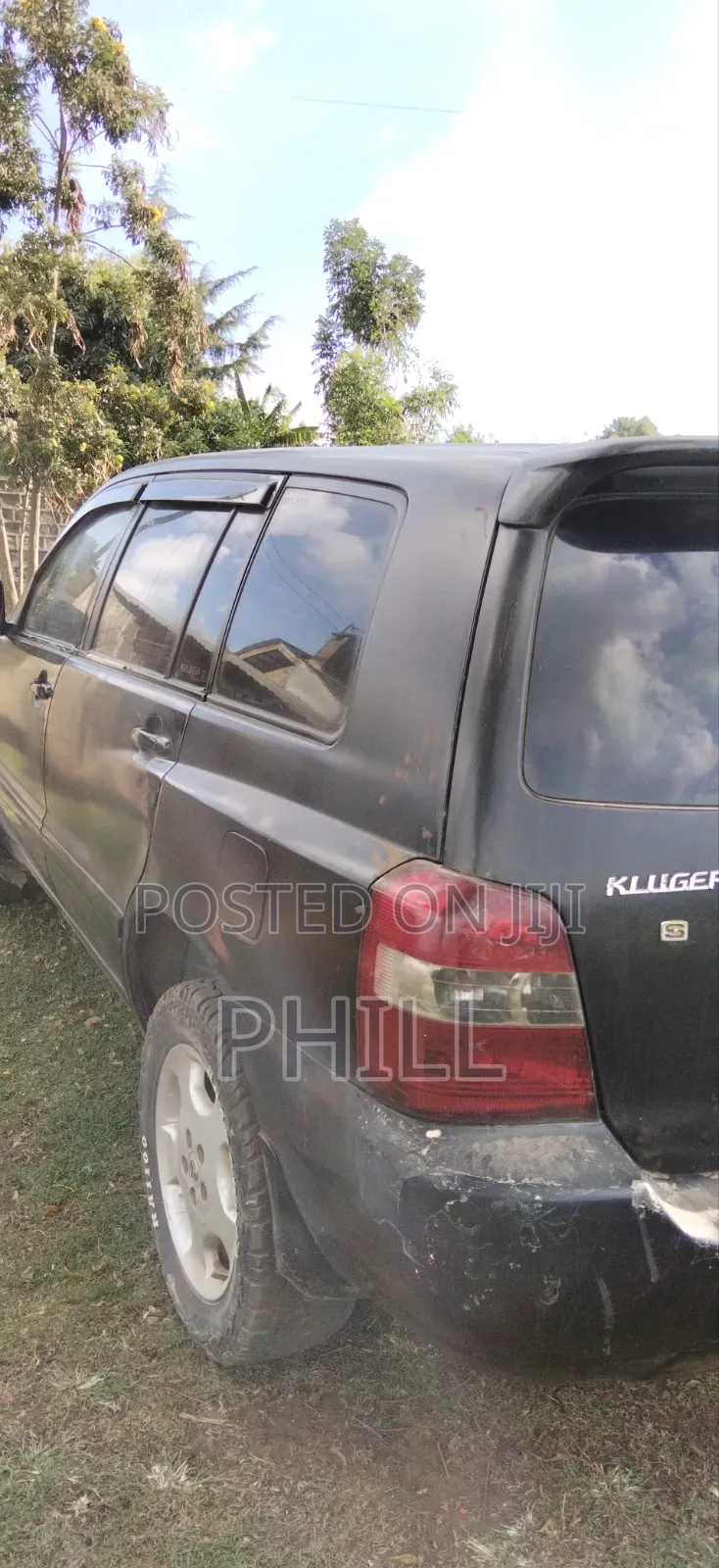 Toyota Kluger 2005 Black