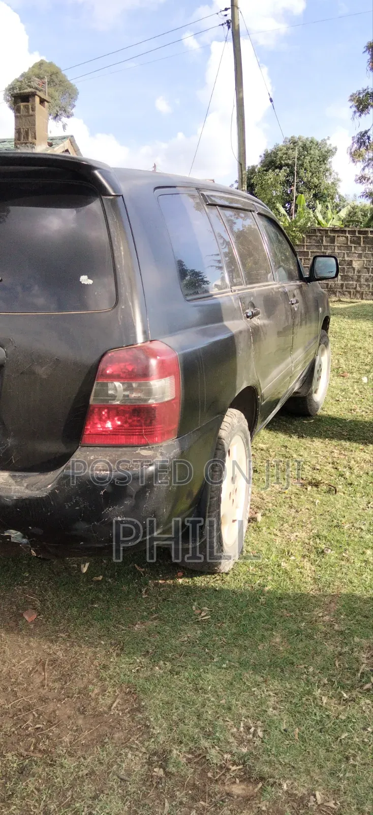 Toyota Kluger 2005 Black