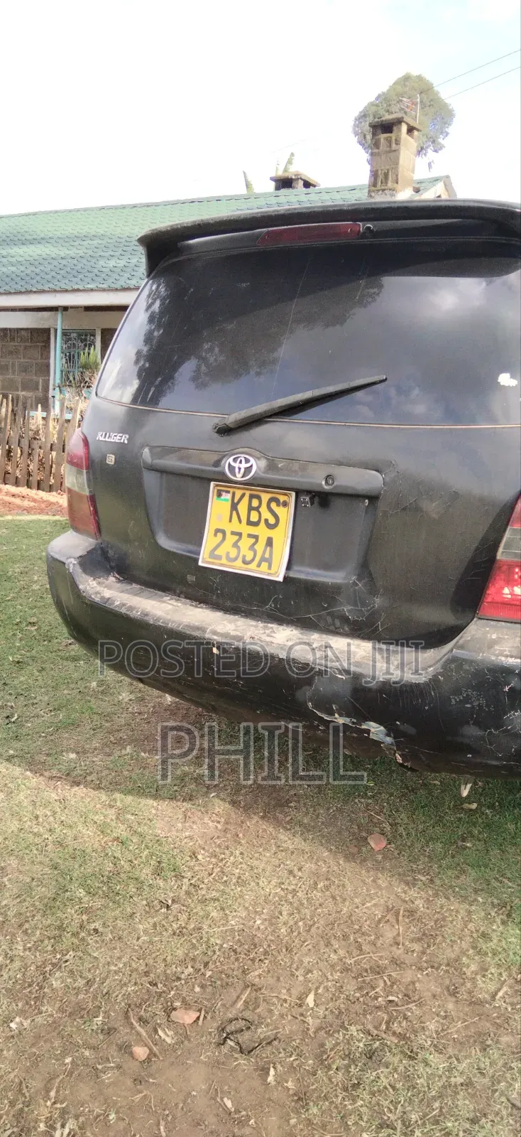 Toyota Kluger 2005 Black