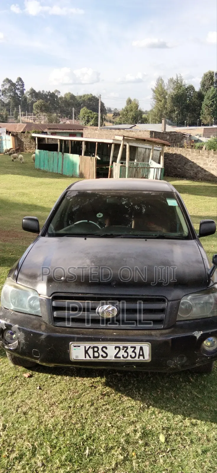Toyota Kluger 2005 Black