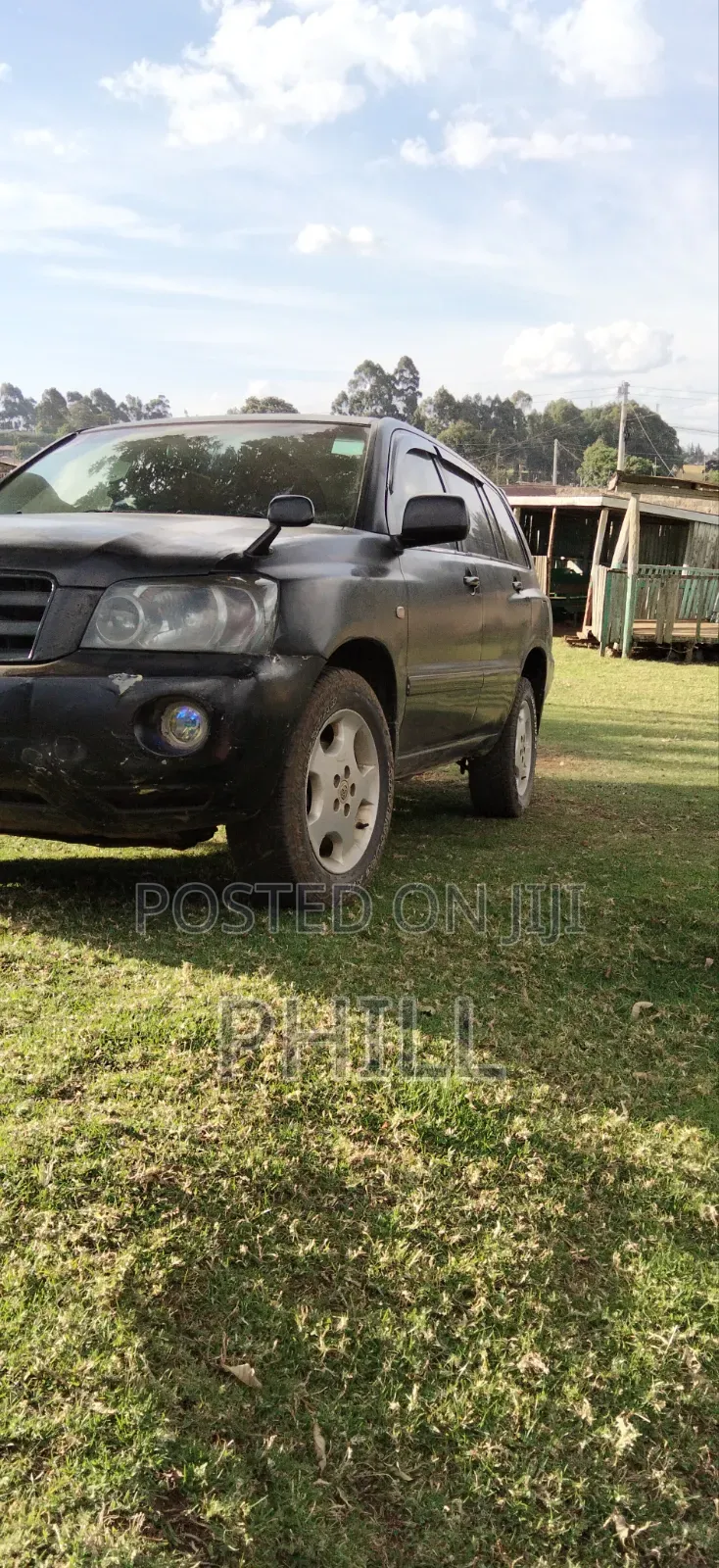 Toyota Kluger 2005 Black