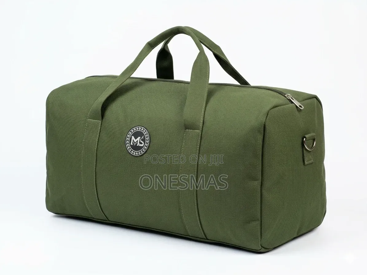 MS Large Capacity Canvas Travel Duffle Bag -