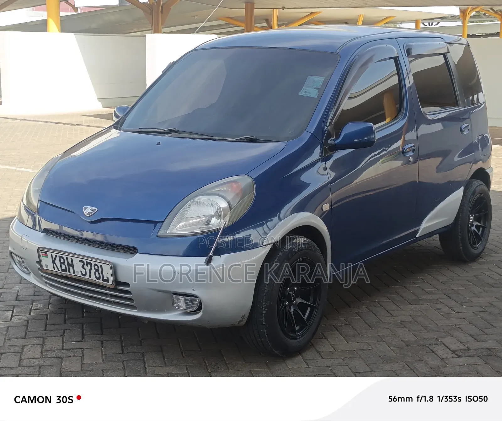 Toyota Fun Cargo 2003 Blue