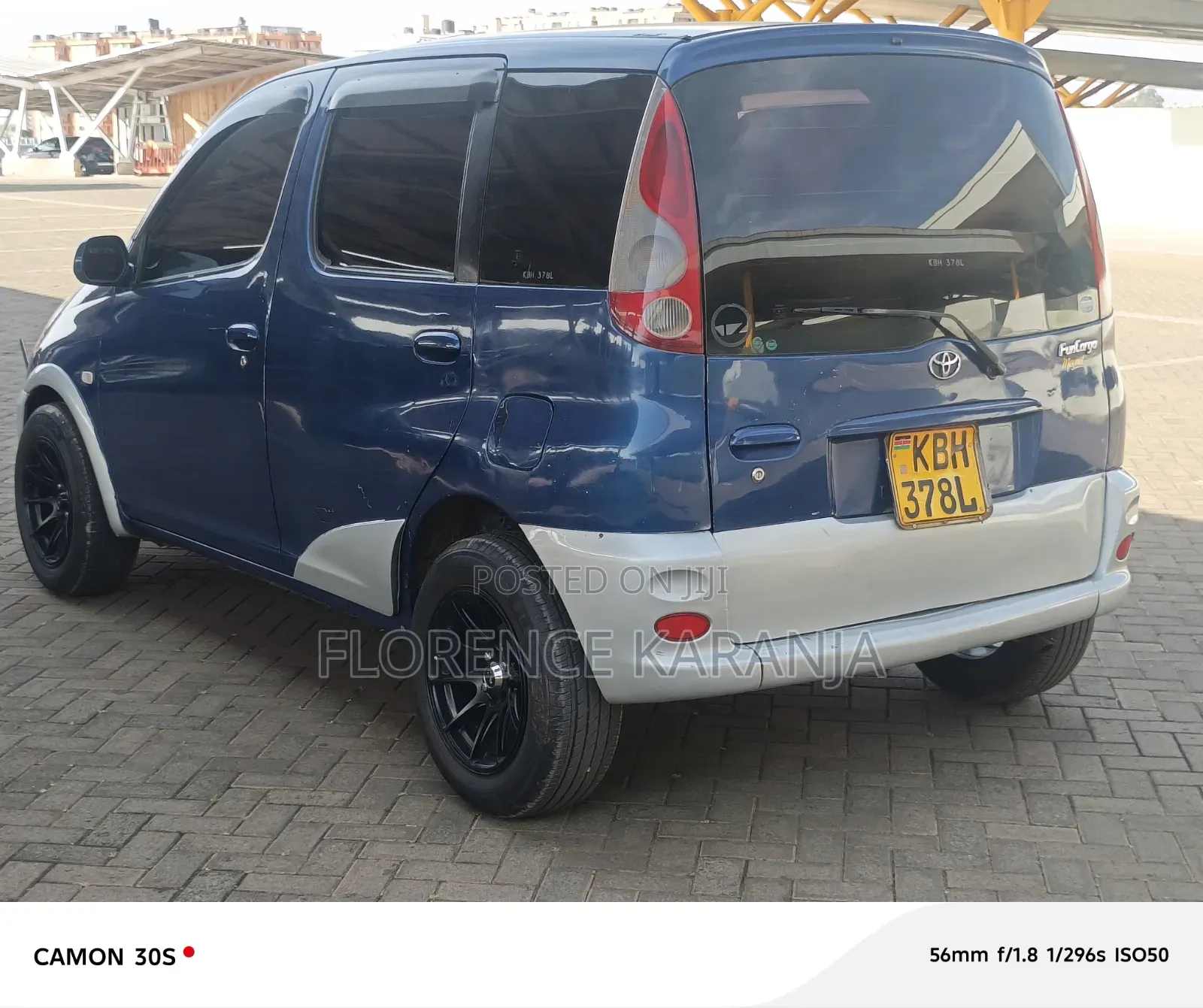 Toyota Fun Cargo 2003 Blue