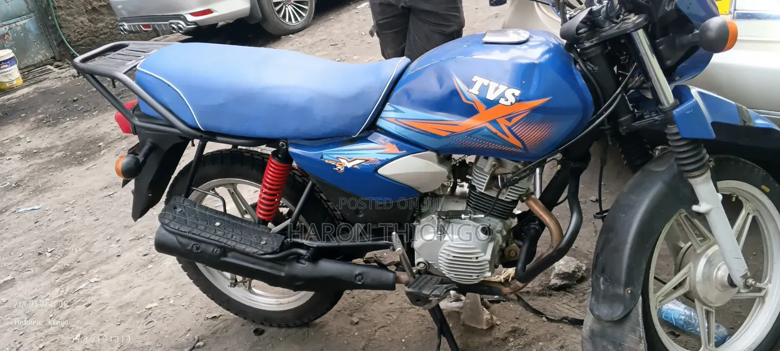 TVS HLX Plus ES 2025 Blue