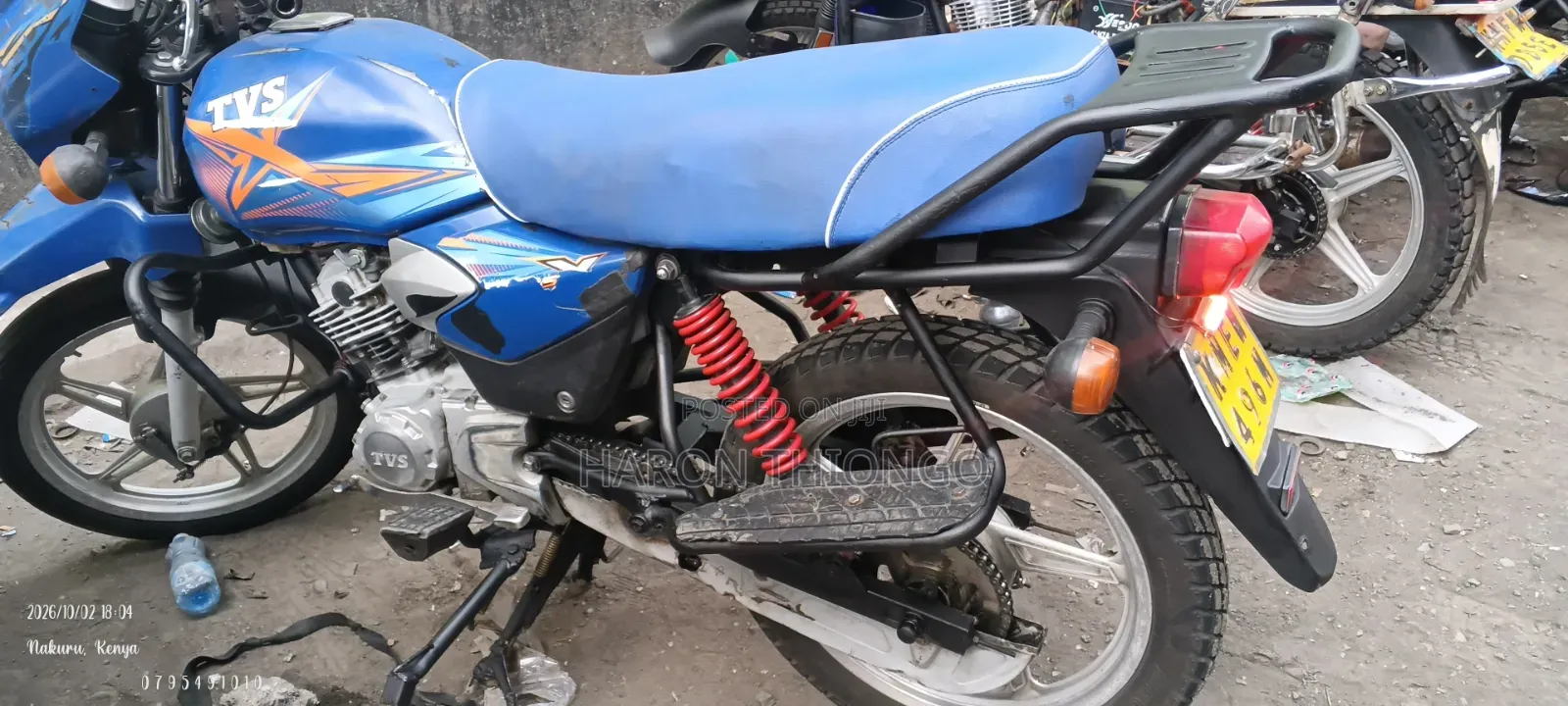 TVS HLX Plus ES 2025 Blue