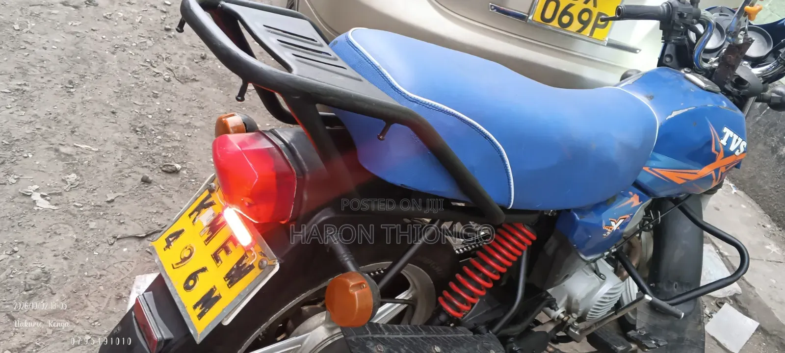 TVS HLX Plus ES 2025 Blue