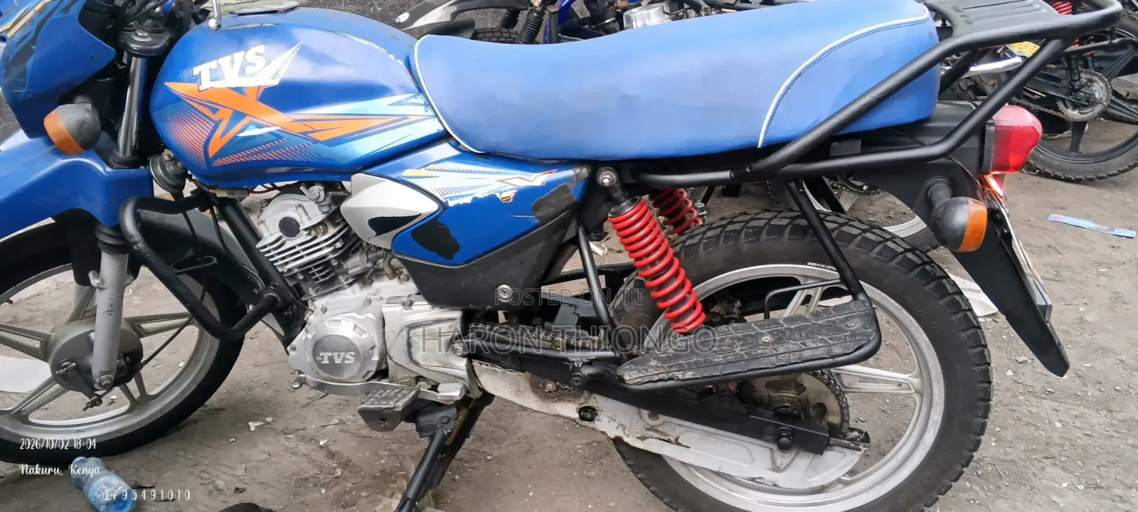 TVS HLX Plus ES 2025 Blue