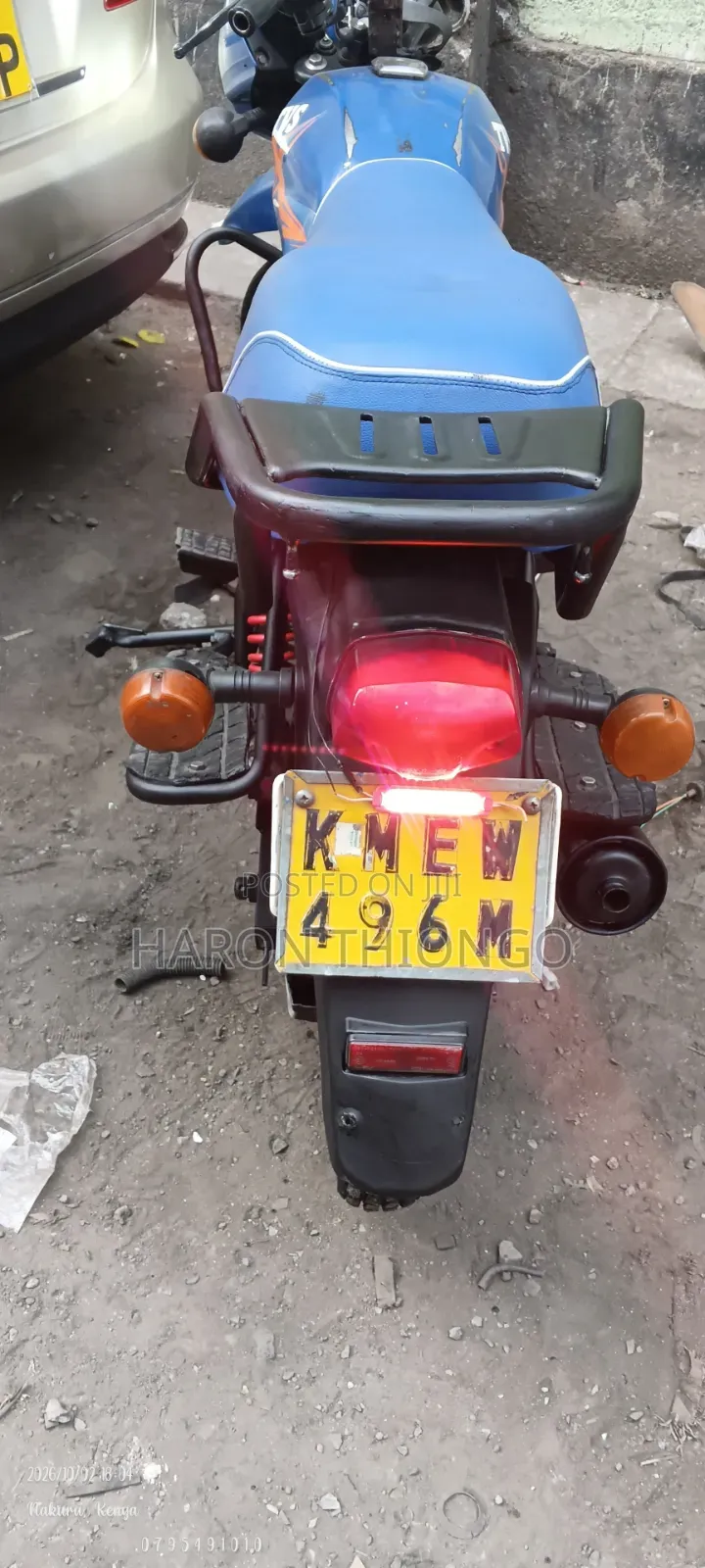 TVS HLX Plus ES 2025 Blue