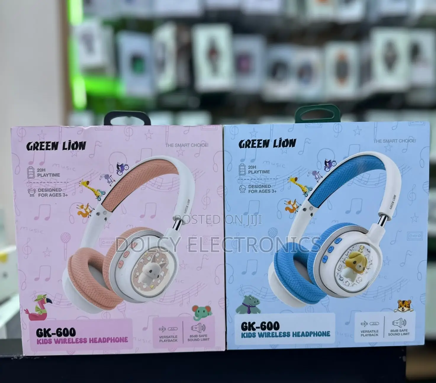 Green Lion GK-600 Kids Wireless Headphone