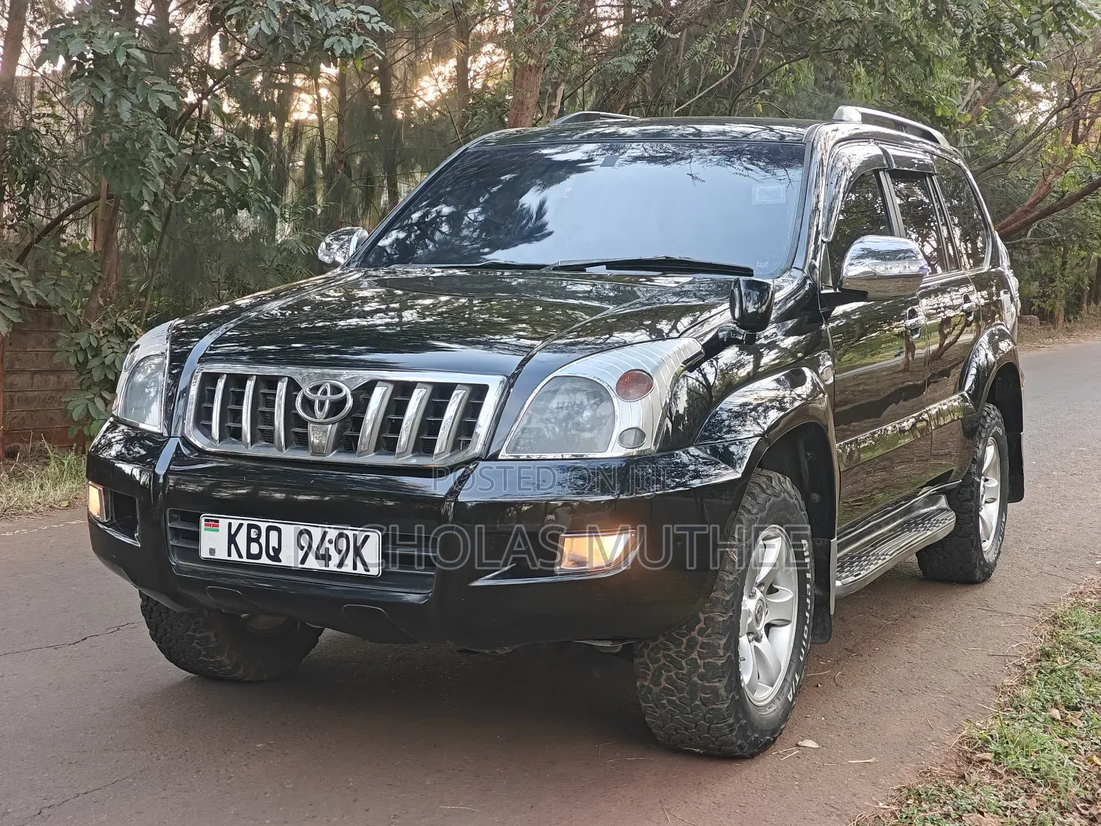 Toyota Land Cruiser 2005 Black