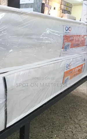 Now Available! 5X6X10 & 6X6X10 Plain White Orthopedic Spring Mattress