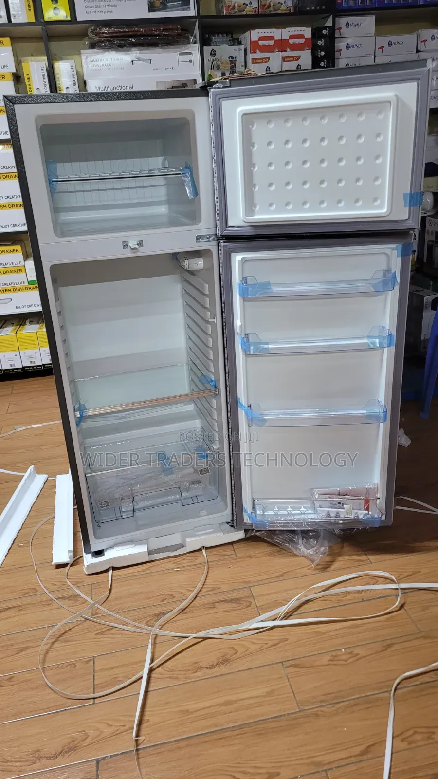 Silver Ramtons 2-Door Refrigerator Model RF/244 BCD-213