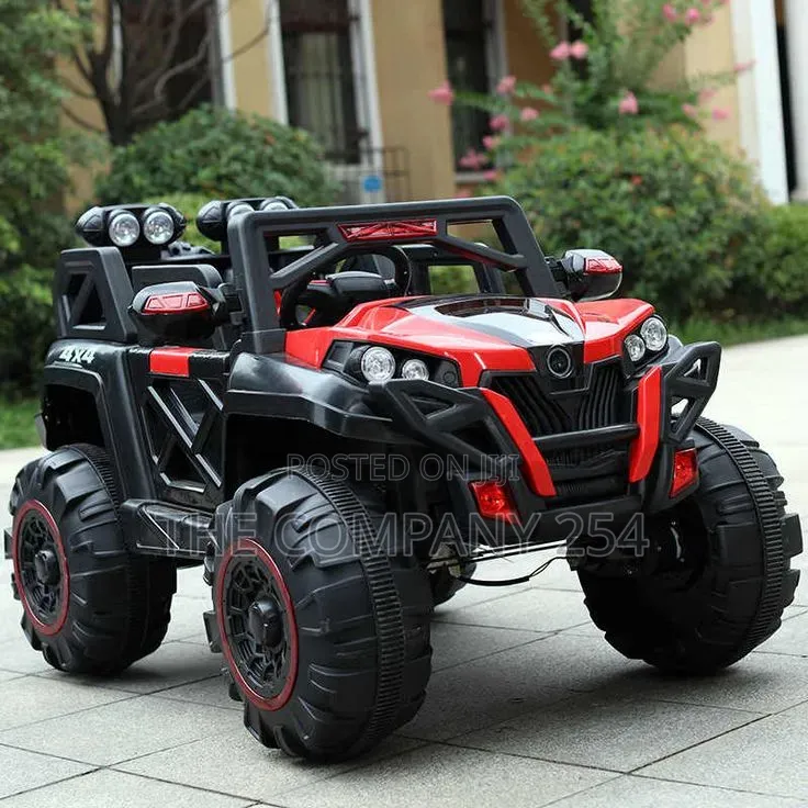 Remote Control Kids 4×4 Rechargeable Two Seater Jeep