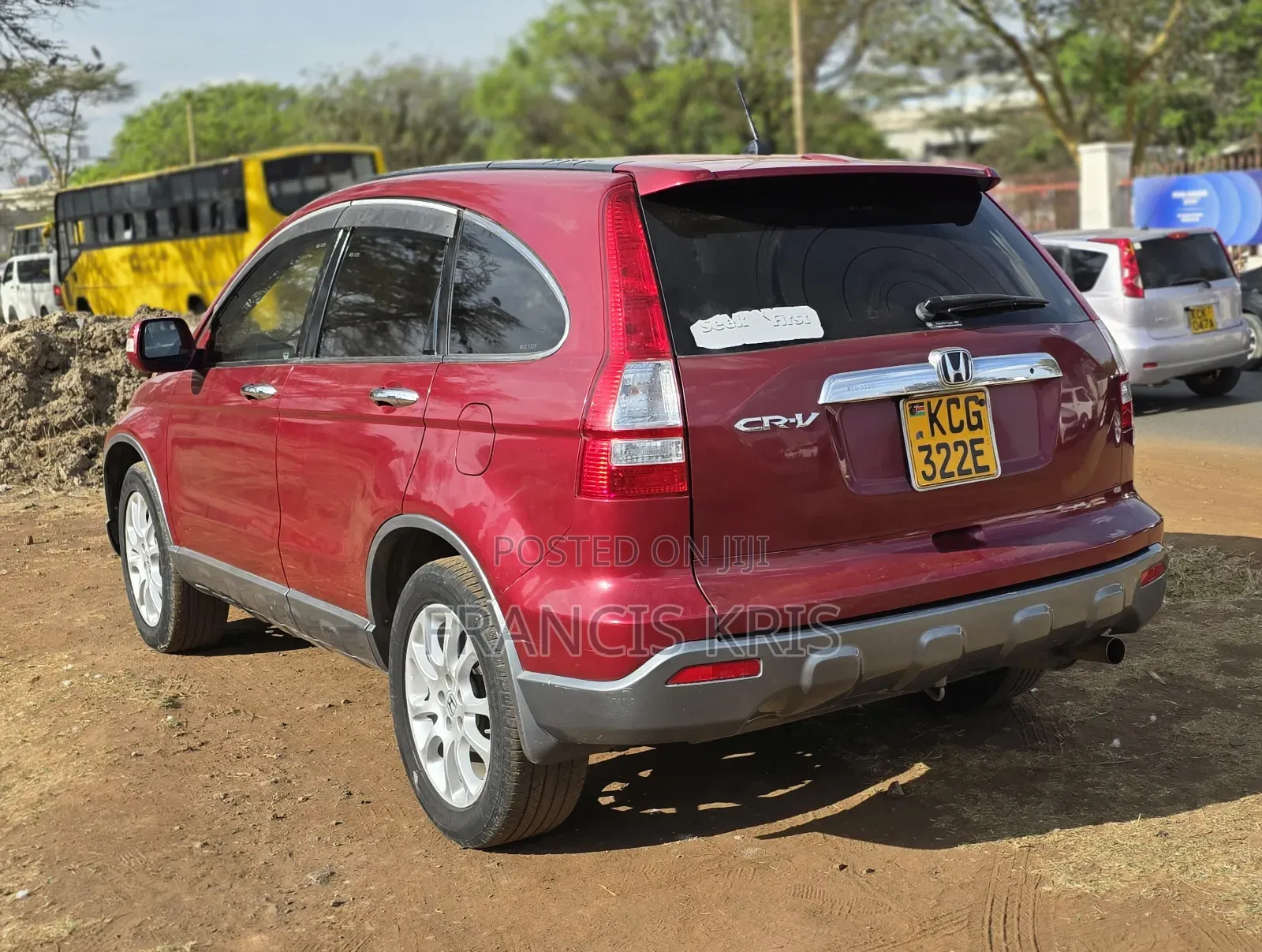Honda CR-V 2008 Maroon