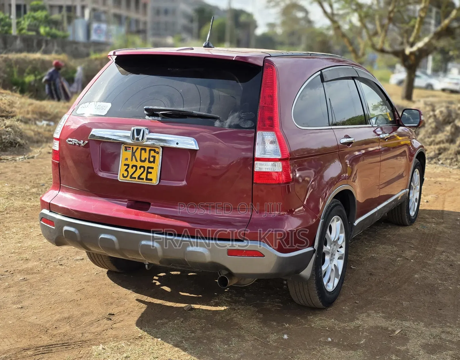Honda CR-V 2008 Maroon