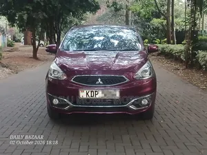 Mitsubishi Mirage 2017 Maroon