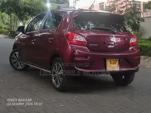 Mitsubishi Mirage 2017 Maroon
