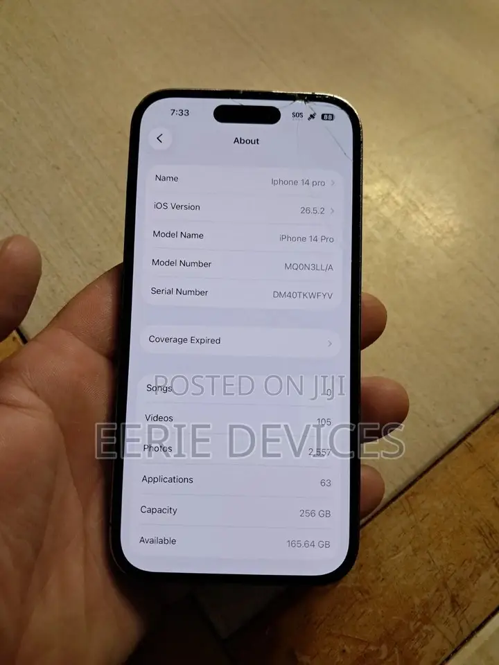 Apple iPhone 14 Pro 256 GB Black