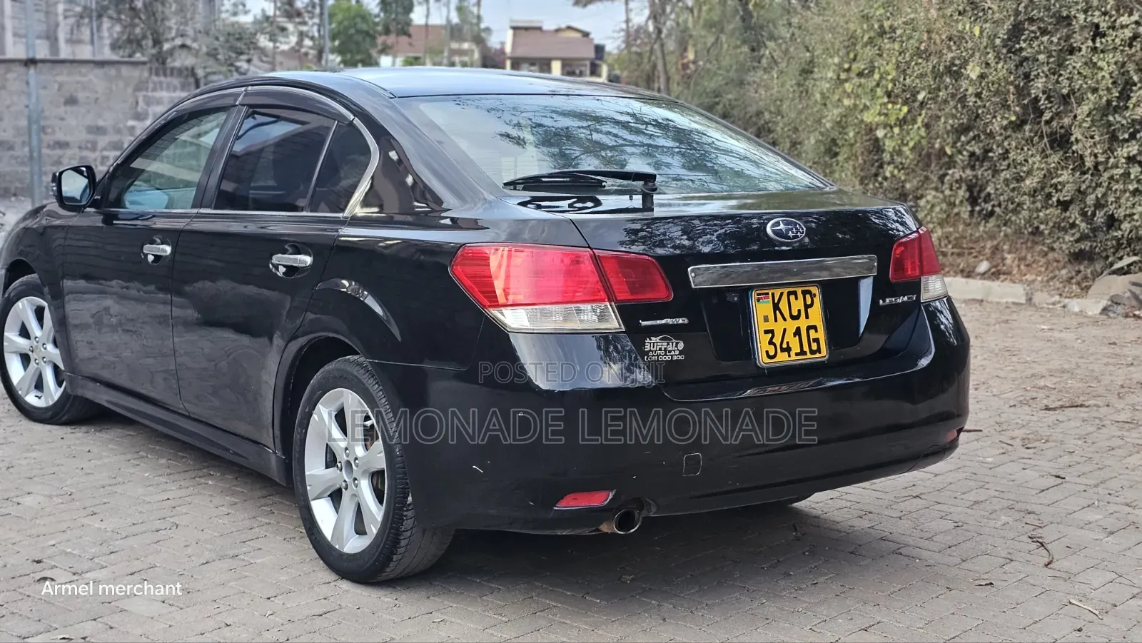 Subaru Legacy 2010 Black
