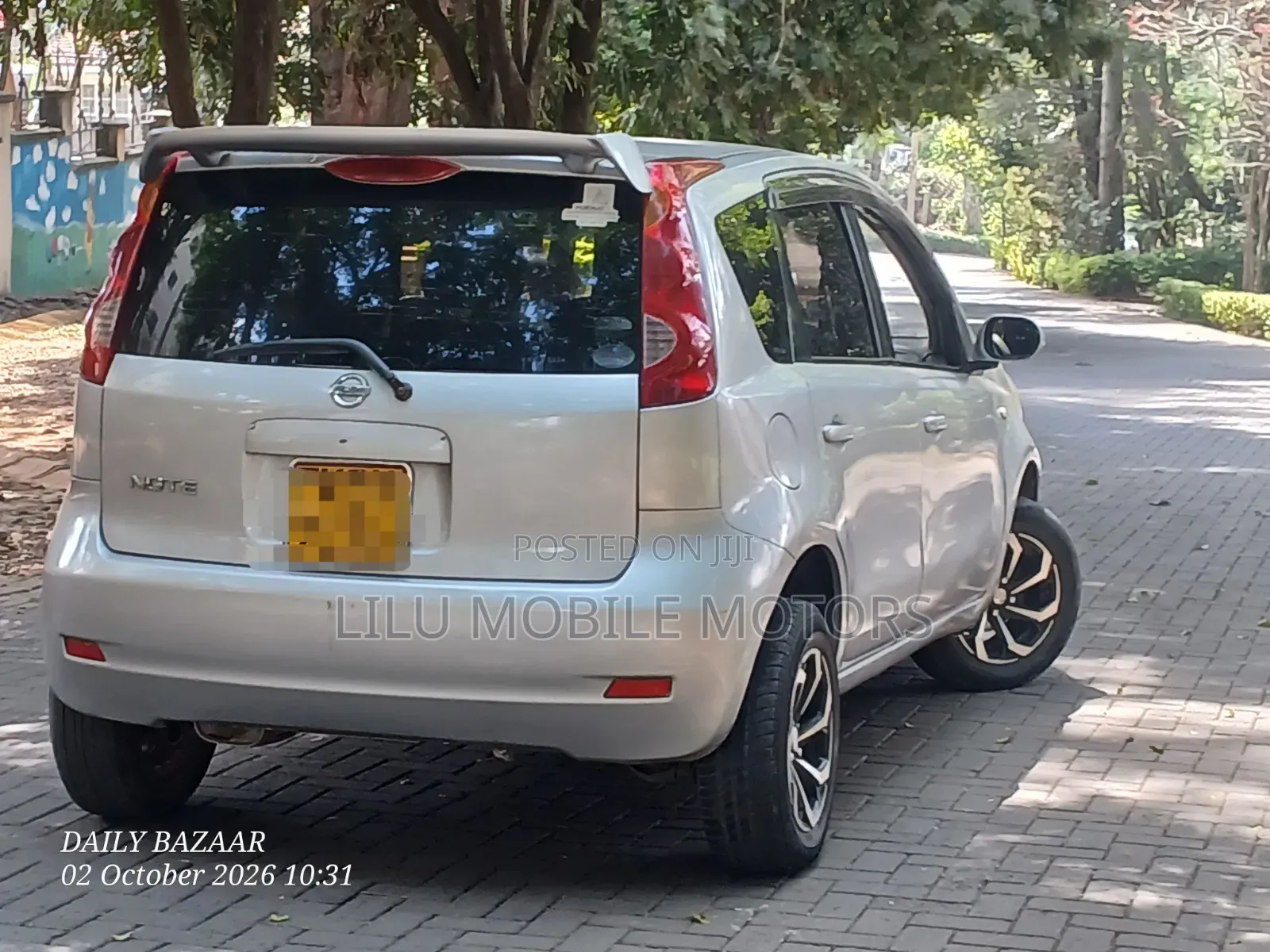 Nissan Note 2012 Silver