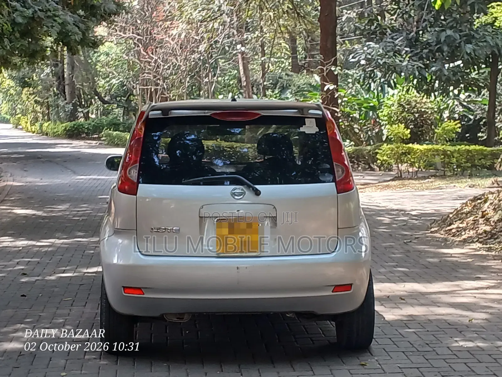 Nissan Note 2012 Silver