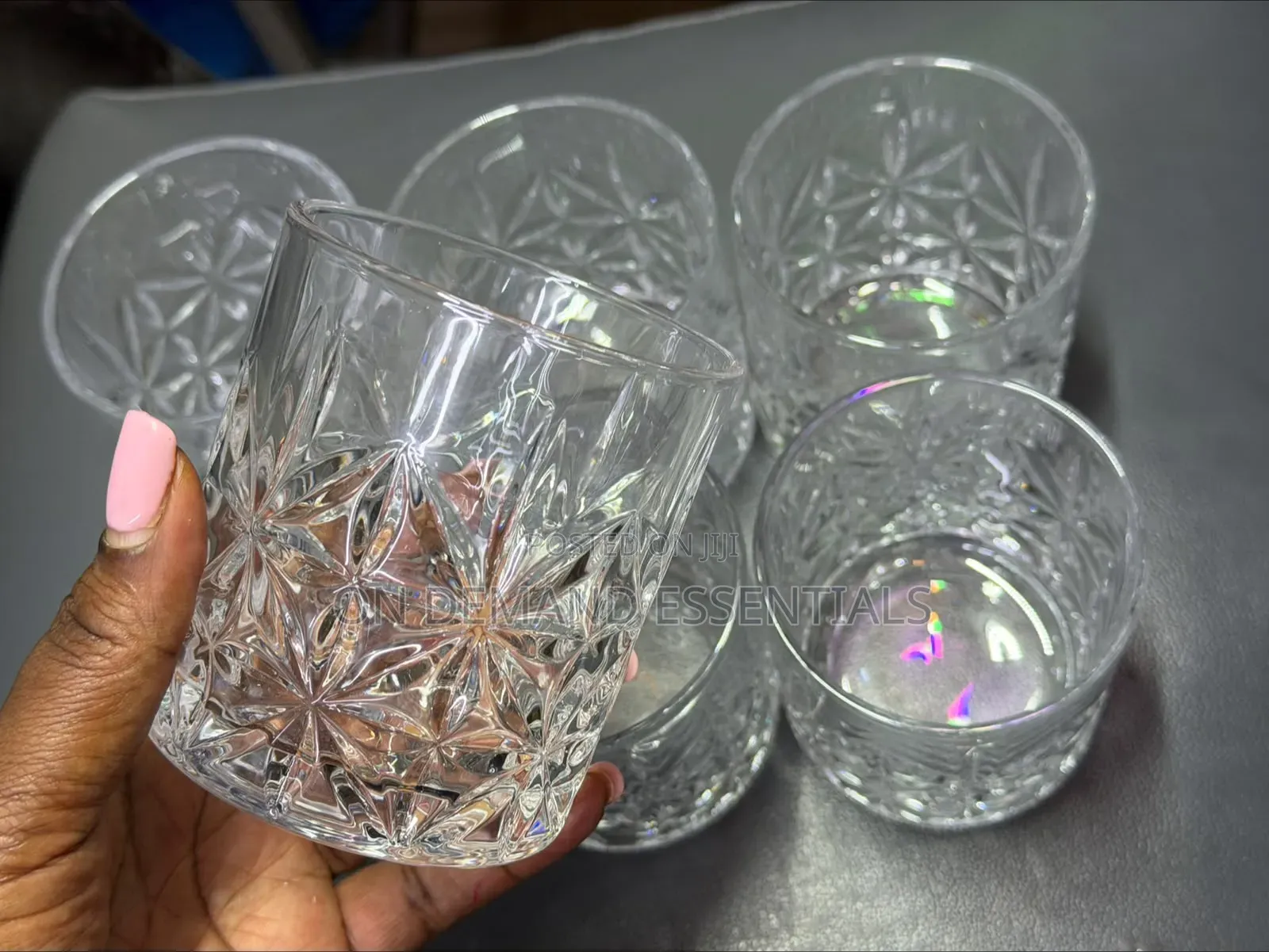 6Pcs 320ml Whiskey Glasses