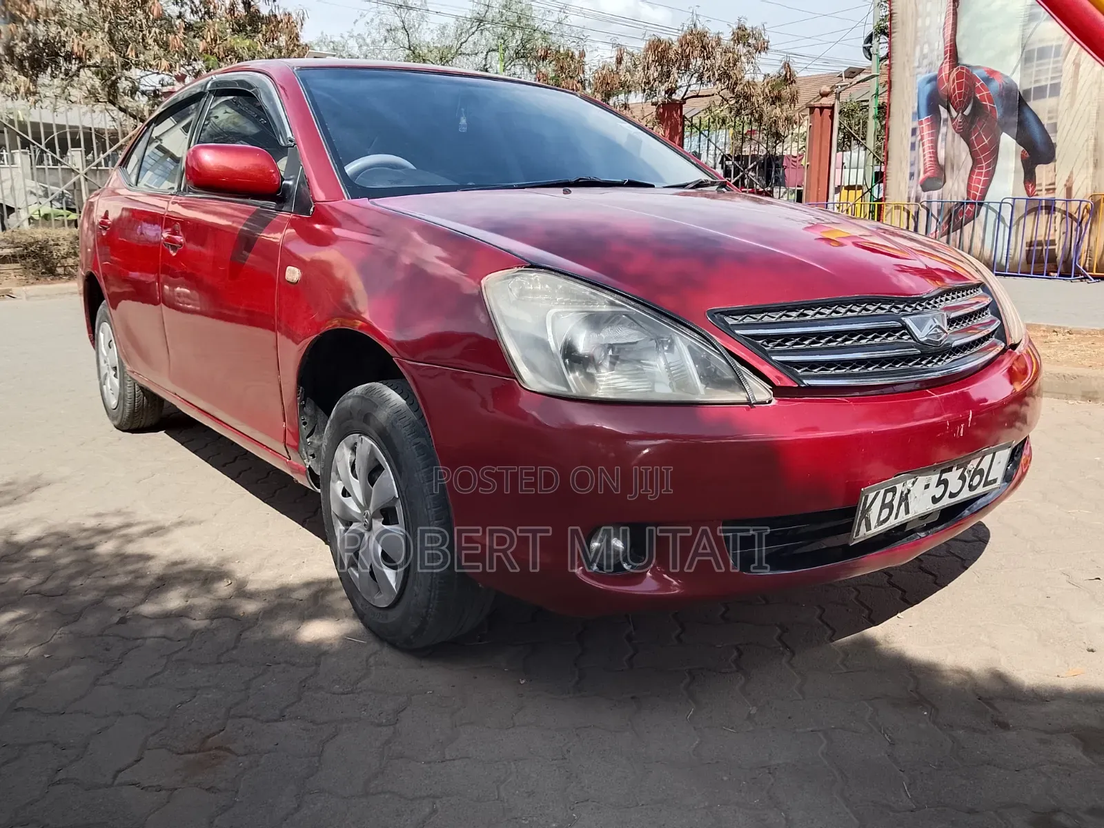Toyota Allion 2004 Maroon