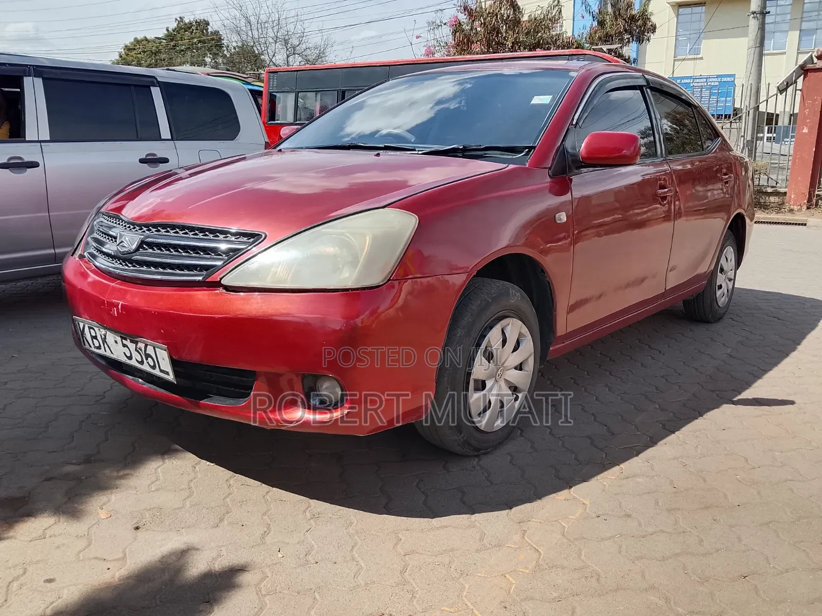 Toyota Allion 2004 Maroon